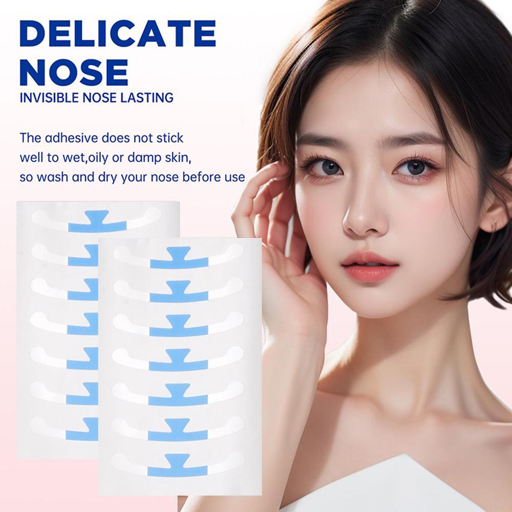 Beauty And Makeup Quotes - Invisible Nose Wing Shrink Stickers Shrinking
