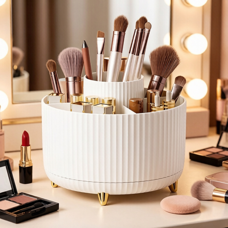 Lip Liner Pencil - 360° Rotating Makeup Storage Box, Large