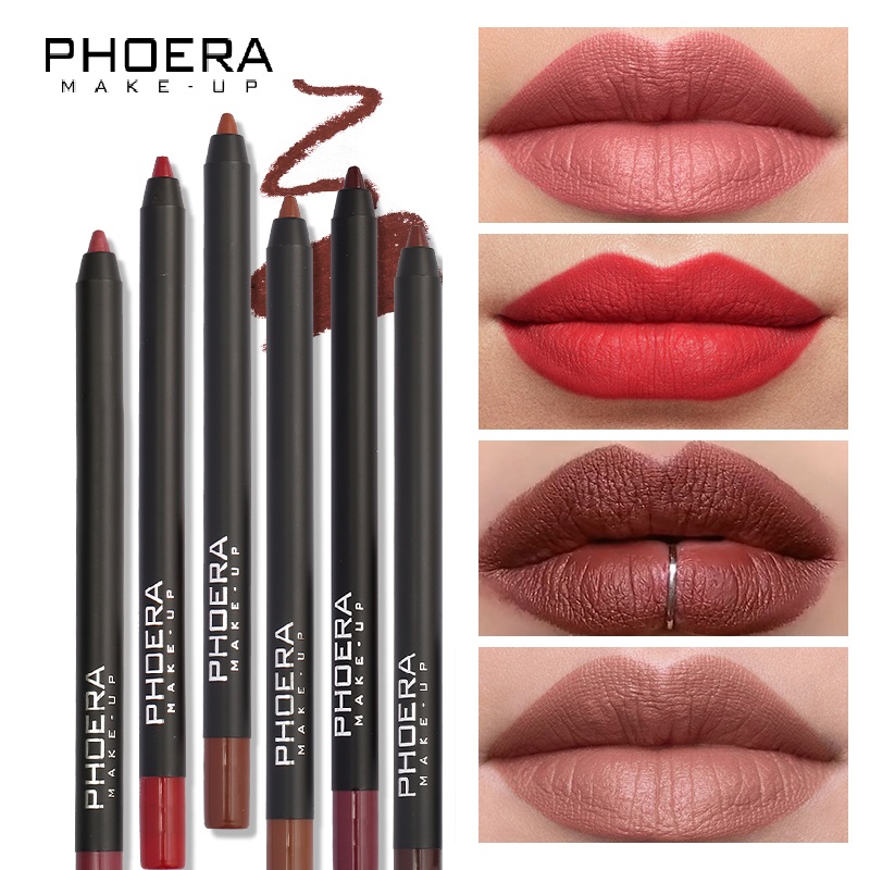 Lip Liner Pencil - 13 Colors Lipstick Fashion Portable Lip