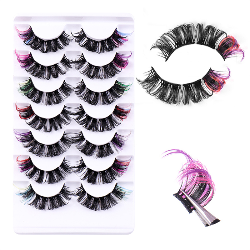 Beauty Makeup Looks - Natural Look Curling Synthetic Fiber Segmented
