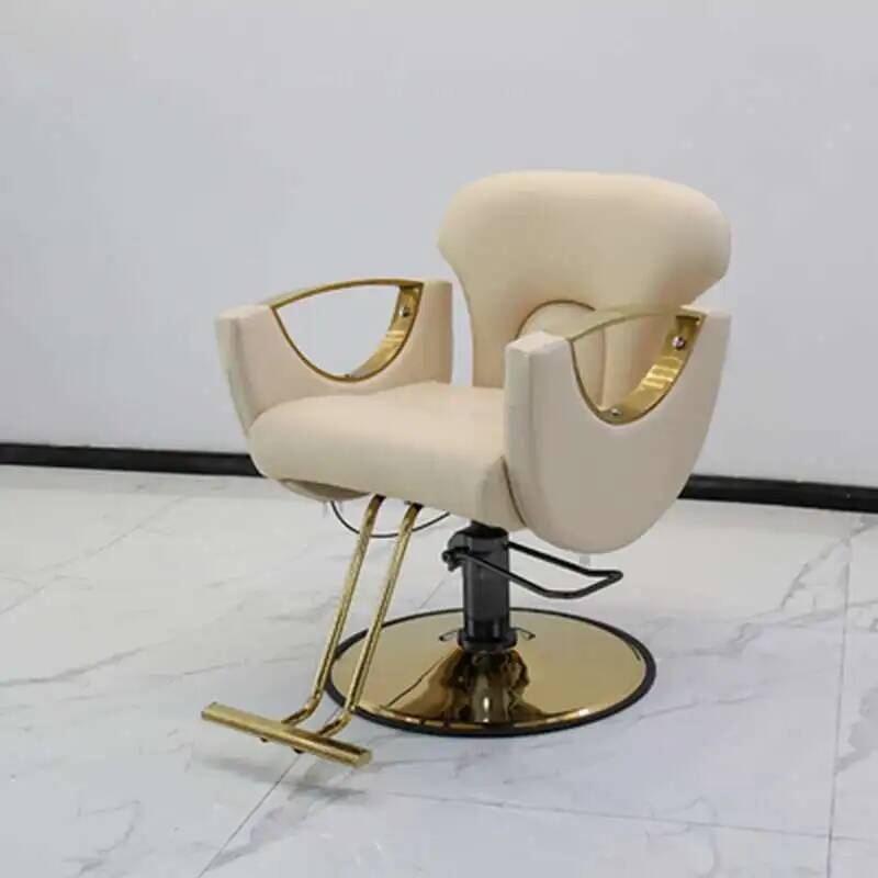 Comfortable White Barber Chair - Beauty Makeup Chair ulasan dan harga