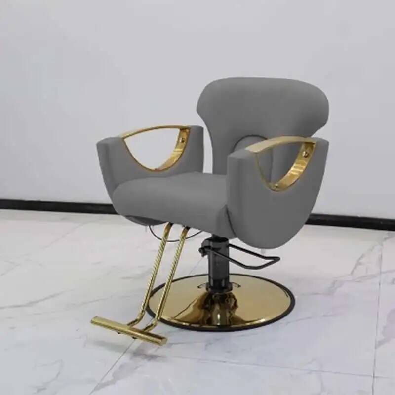 Comfortable White Barber Chair - Beauty Makeup Chair ulasan dan harga