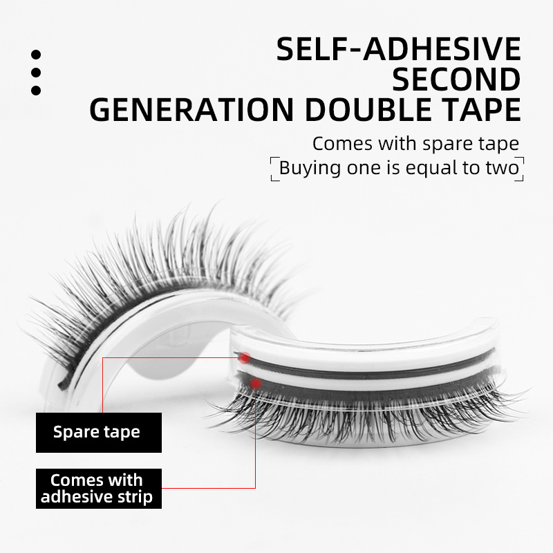 3D False Eyelashes Self-Adhesi - Beauty Makeup Looks ulasan dan harga