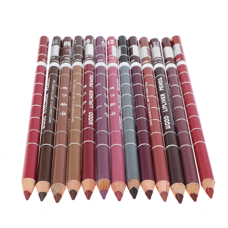Professional Wood Lip liner Wa - Lip Liner Pencil ulasan dan harga