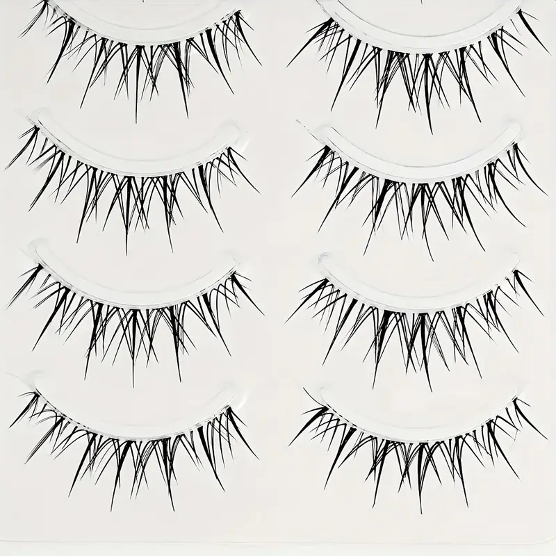 5 Pairs Transparent Stem Wavy  - Beauty Makeup Looks ulasan dan harga