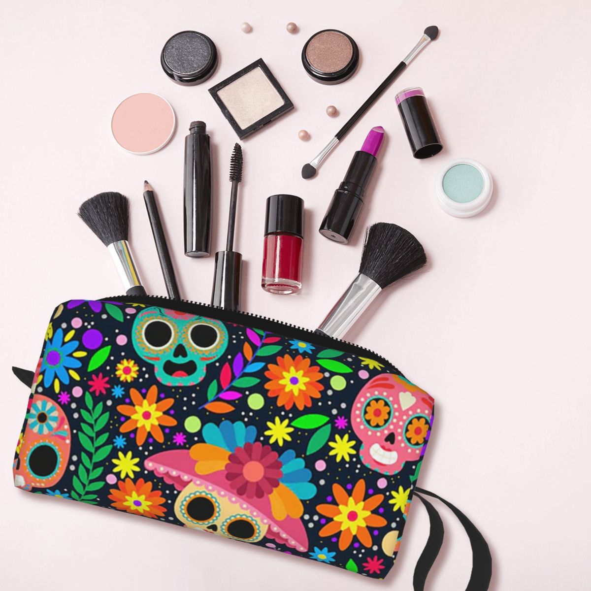 Sugar Skull Mexican Flower Hal - Beauty Halloween Makeup ulasan dan harga
