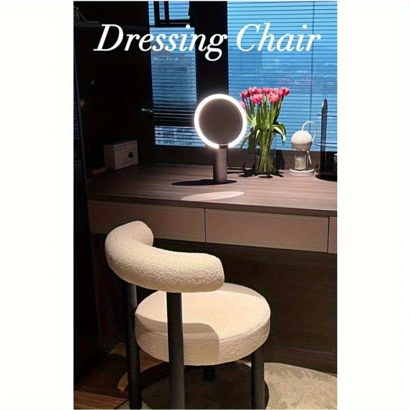 Simple Vanity Stool with Stora - Beauty Makeup Chair ulasan dan harga