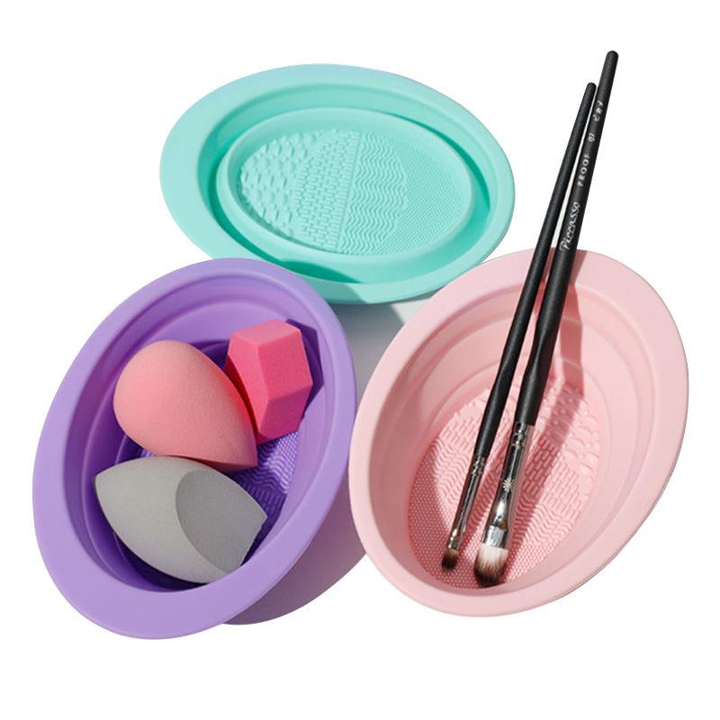 Folding Powder Puff Cleaning B - Beauty And Makeup Quotes ulasan dan harga