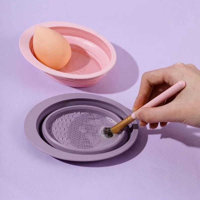 Folding Powder Puff Cleaning B - Beauty And Makeup Quotes ulasan dan harga