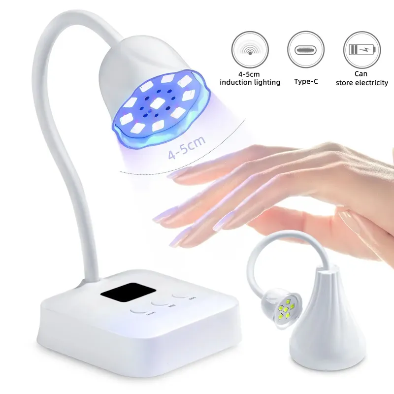 Wireless Nail Lamp LED UV Timi - Uv Nail Lamp ulasan dan harga