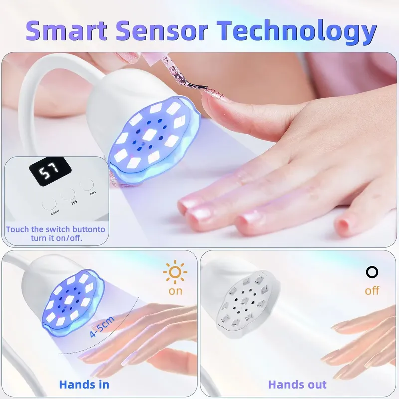 Wireless Nail Lamp LED UV Timi - Uv Nail Lamp ulasan dan harga