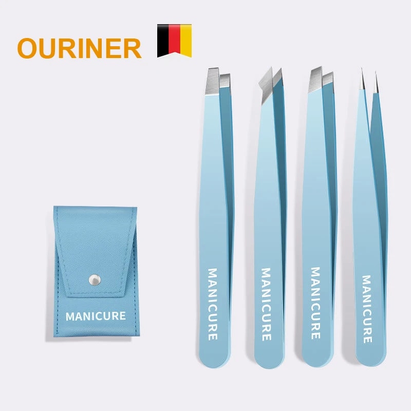 Eyebrow Tweezer Colorful Hair  - Beauty - Makeup - Eyes ulasan dan harga