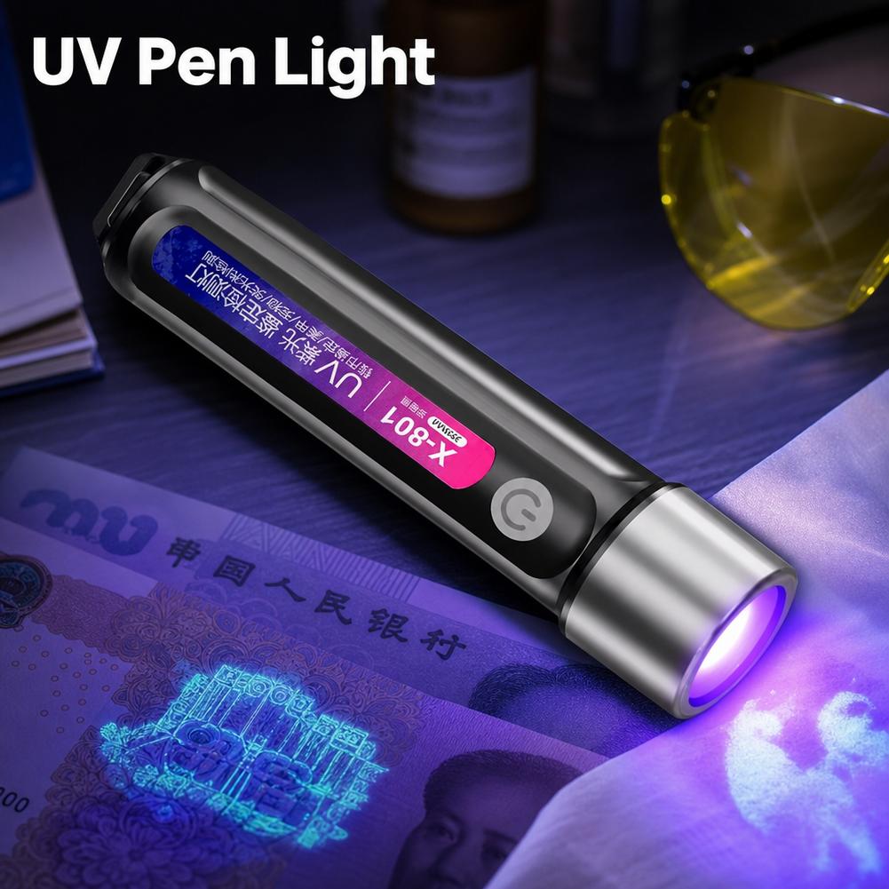 Mini UV LED Blacklight Flashli - Uv Nail Lamp ulasan dan harga