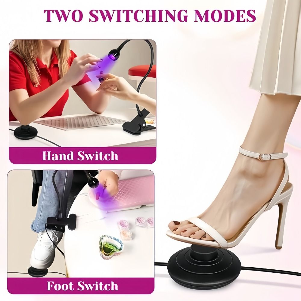 Portable 5W/3W UV Led Nail Lam - Uv Nail Lamp ulasan dan harga