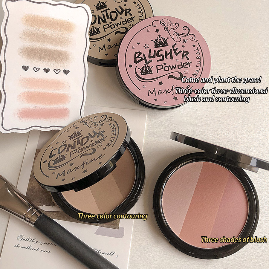 3in1 Three Colors Powder Tray  - Fenty Beauty Makeup Highlighter ulasan dan harga