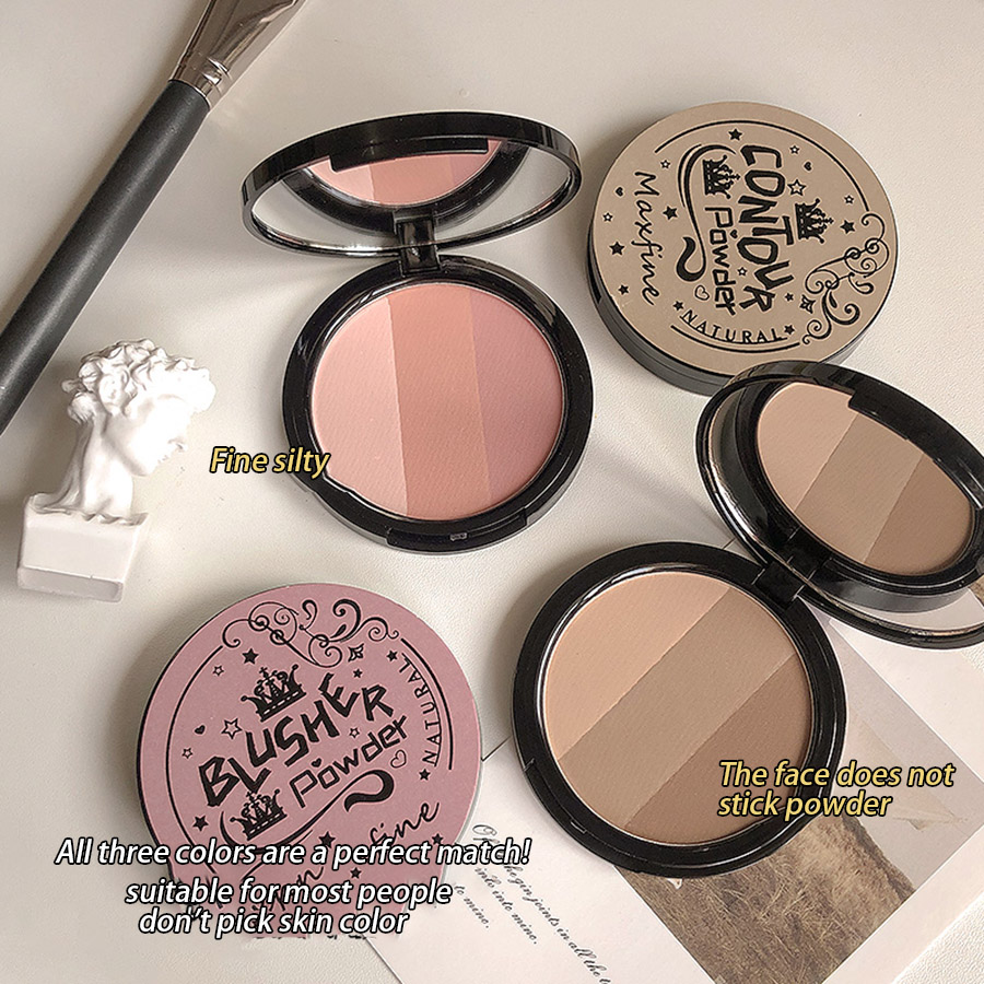 3in1 Three Colors Powder Tray  - Fenty Beauty Makeup Highlighter ulasan dan harga