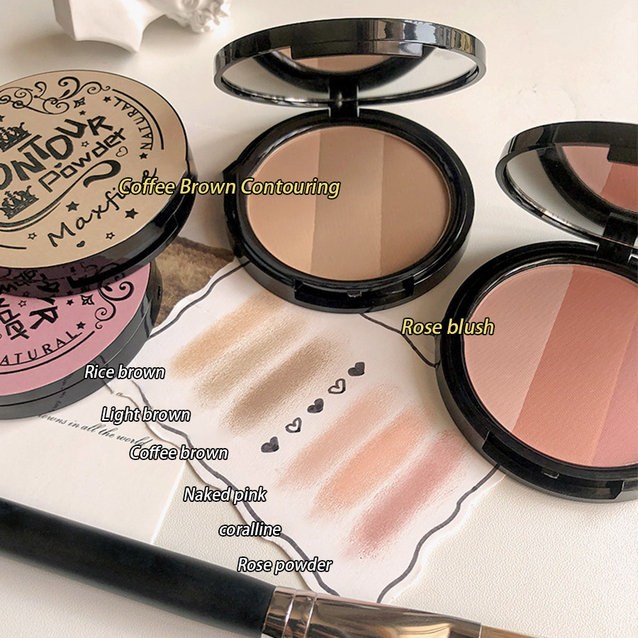 3in1 Three Colors Powder Tray  - Fenty Beauty Makeup Highlighter ulasan dan harga