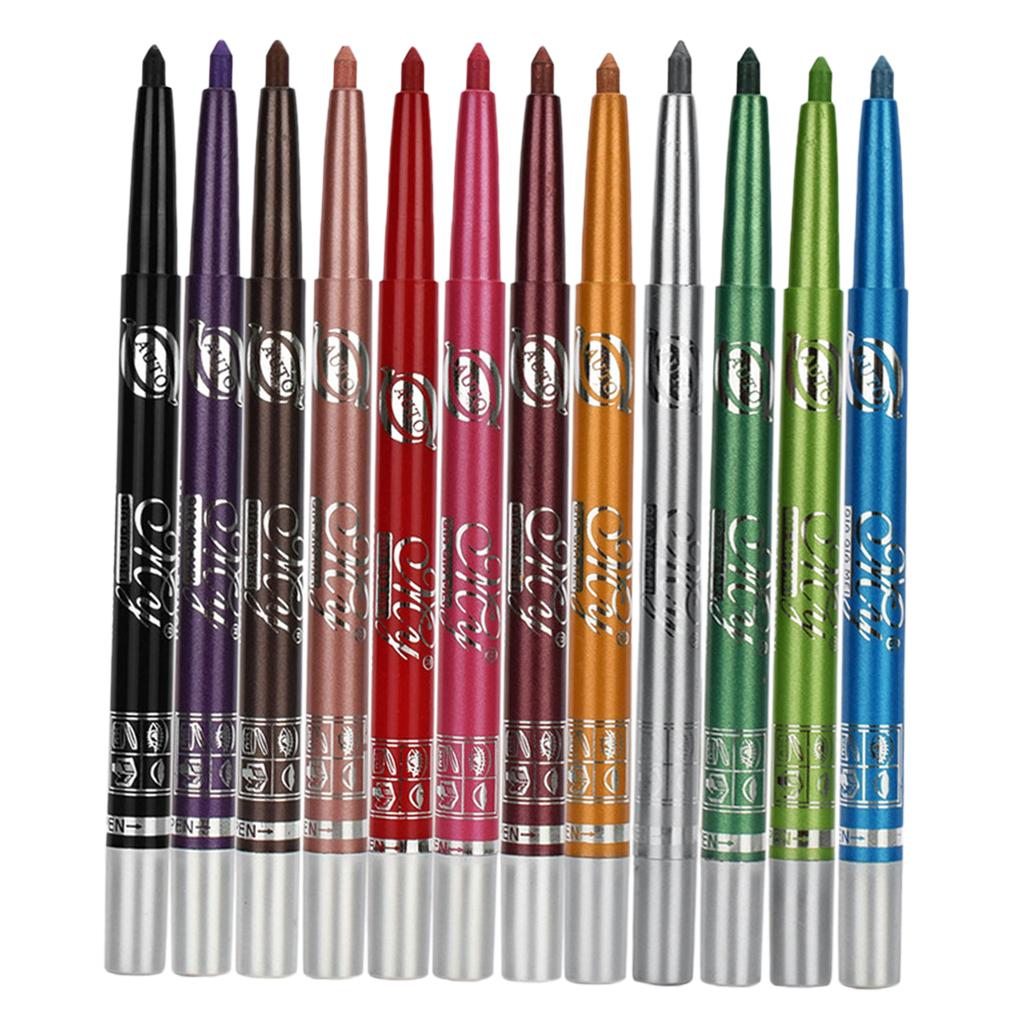 Colored Eyeliner Pencil Pen Ki - Beauty Makeup Looks ulasan dan harga