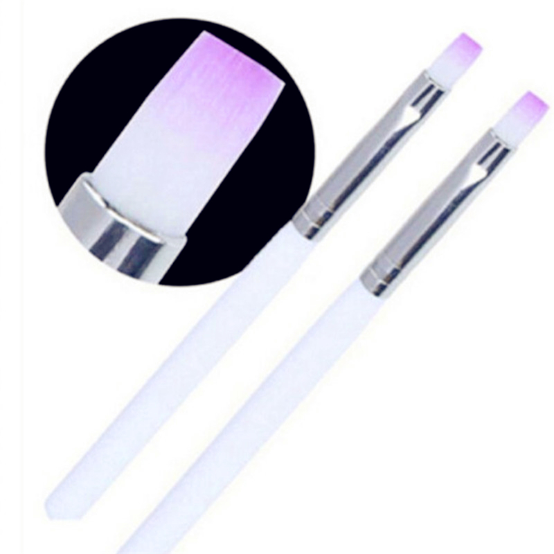 Single Nail Brushes White Rod  - Beauty Makeup Sale ulasan dan harga