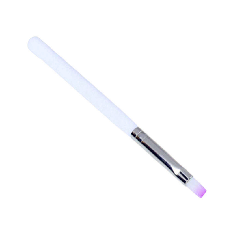 Single Nail Brushes White Rod  - Beauty Makeup Sale ulasan dan harga