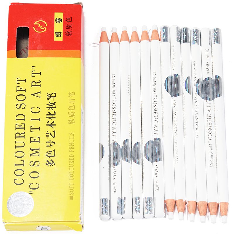 1PCS White Eyebrow Pencil Wate - Lip Liner Pencil ulasan dan harga