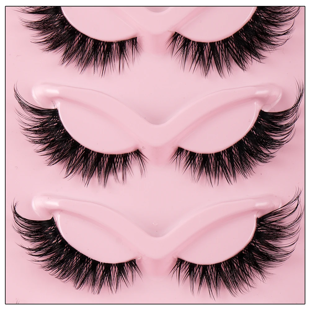 Cat Eye 5 Pairs 3D Natural Fal - Beauty Makeup Looks ulasan dan harga