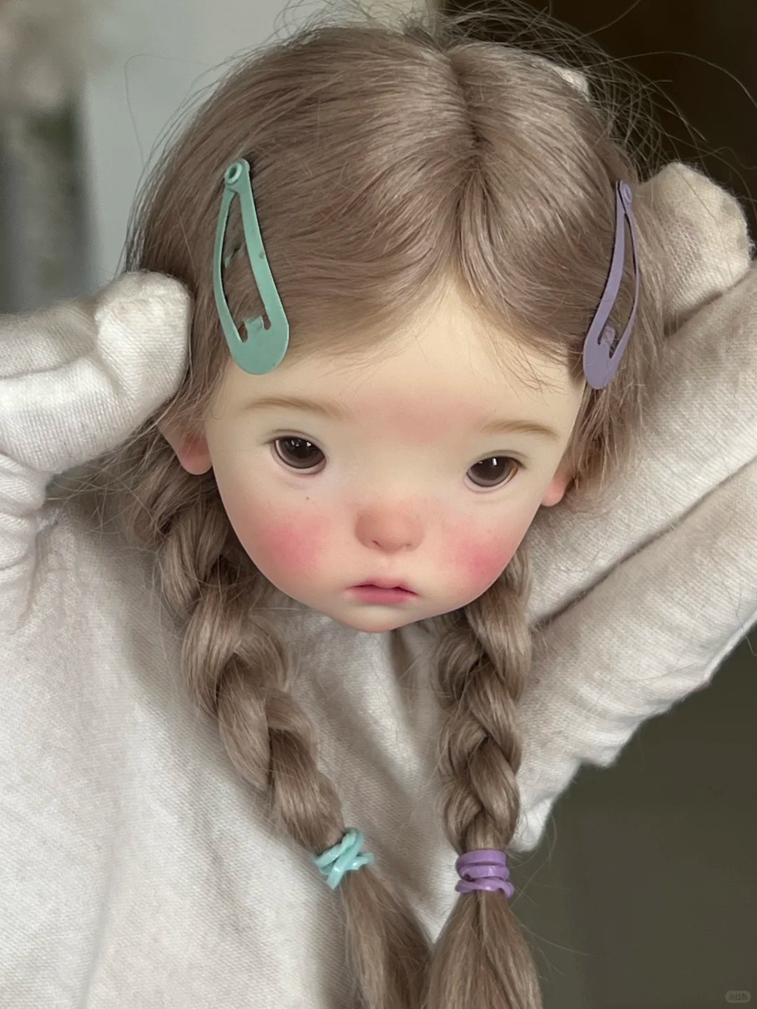 SD BJD Doll 1/6 Landoudou Head - Just Beauty Makeup ulasan dan harga