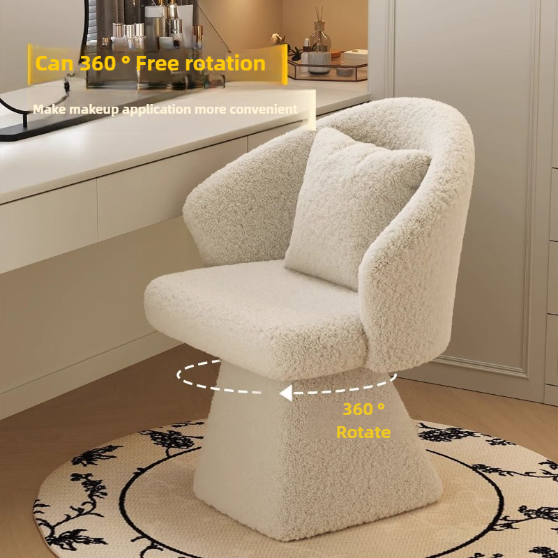 Dressing Table Chair, Rotatabl - Beauty Makeup Chair ulasan dan harga