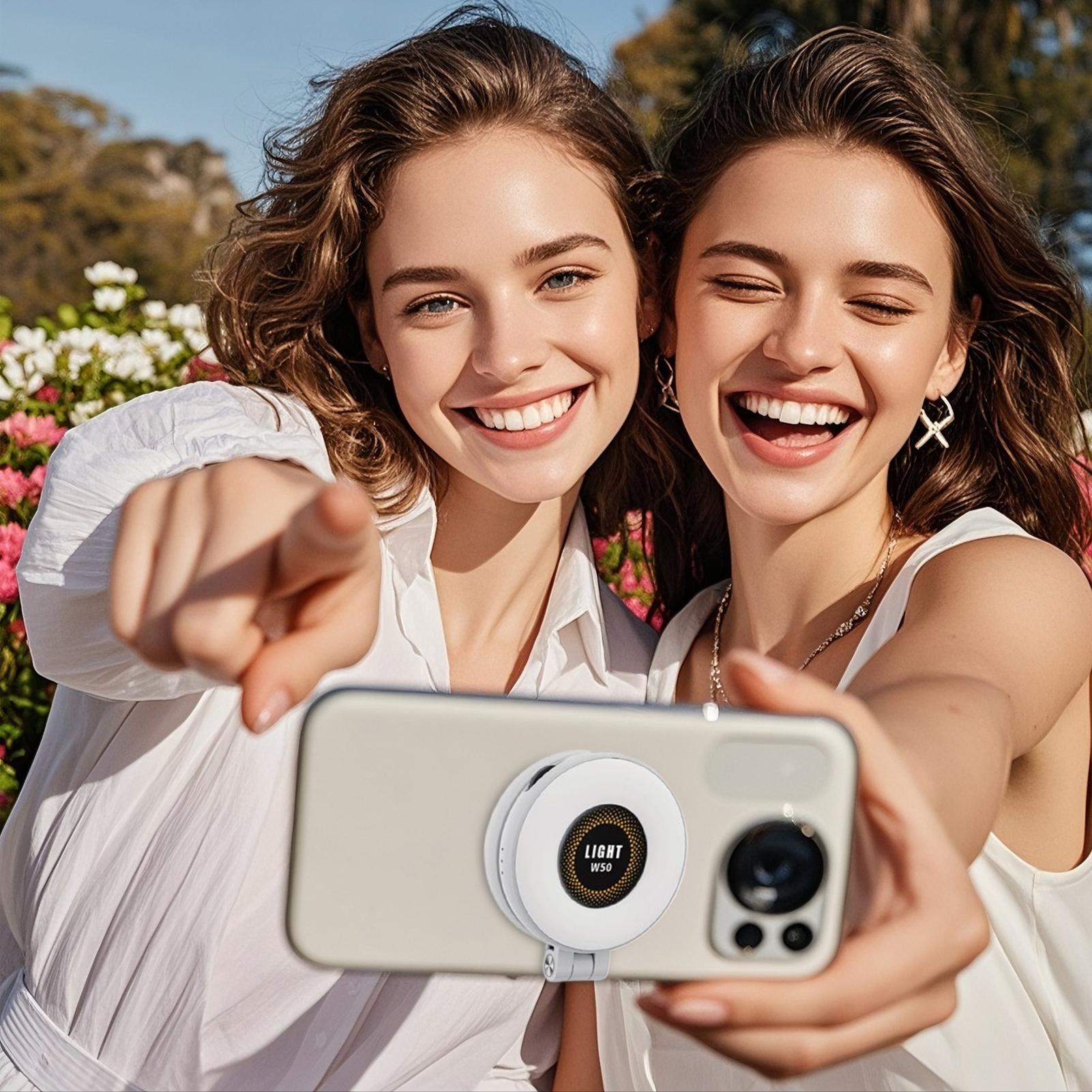 Magnetic Selfie Light 3 Modes  - Beauty Works Makeup ulasan dan harga