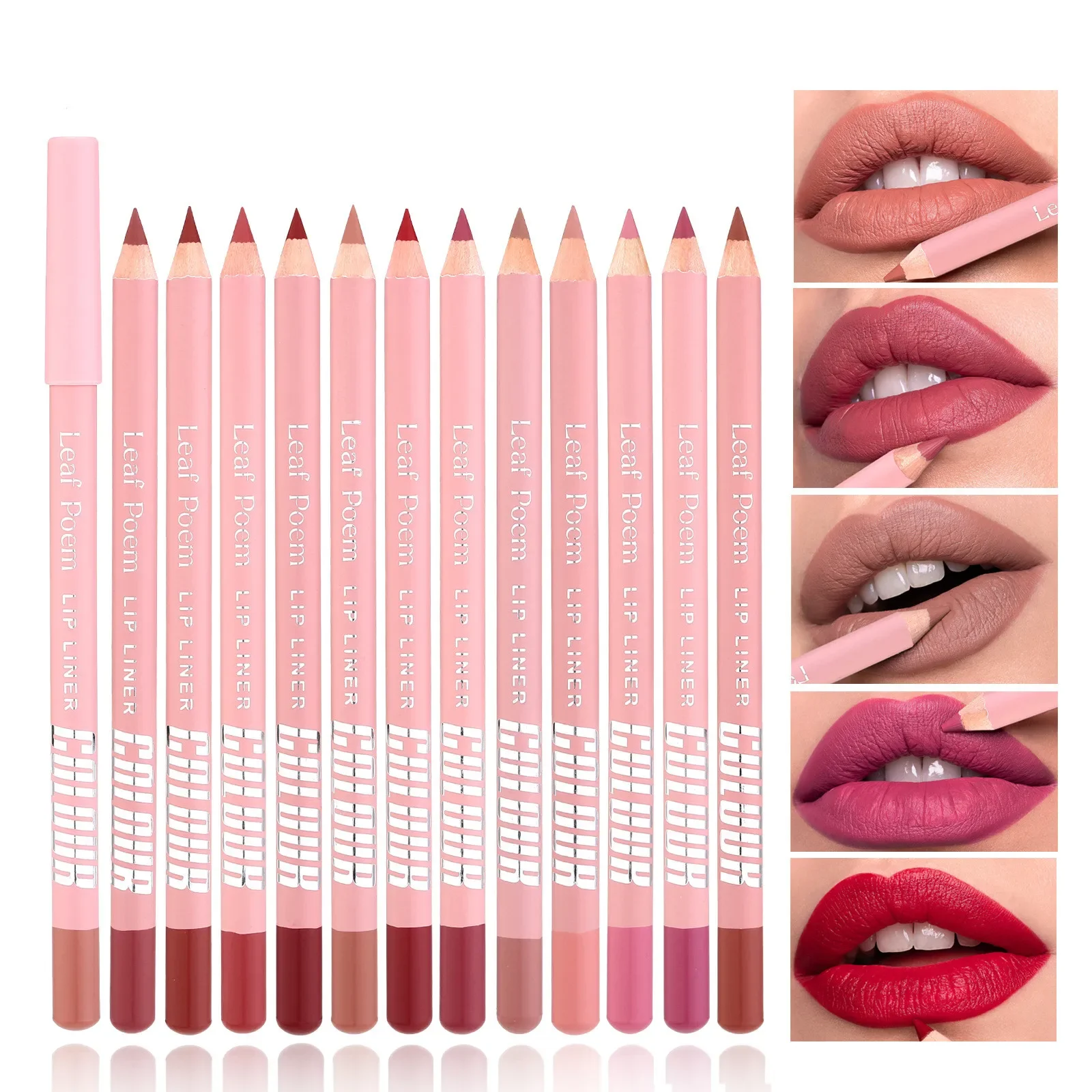 Lipstick Lipliner Pen Set Matt - Lip Liner Pencil ulasan dan harga
