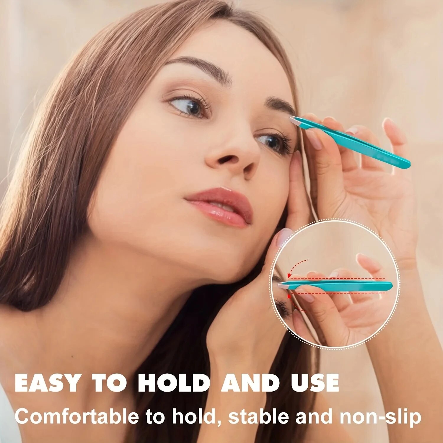Colorful Eyebrow Tweezer Hair  - Beauty - Makeup - Eyes ulasan dan harga