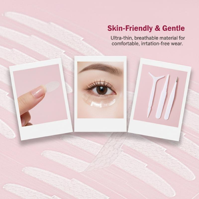 Adhesive Eyelid Tape Stickers  - Beauty Makeup Looks ulasan dan harga
