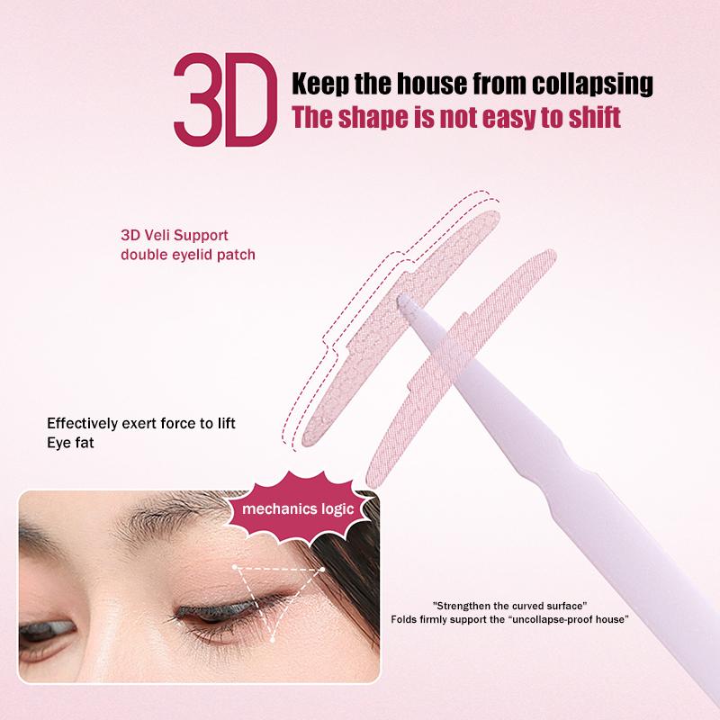 Adhesive Eyelid Tape Stickers  - Beauty Makeup Looks ulasan dan harga