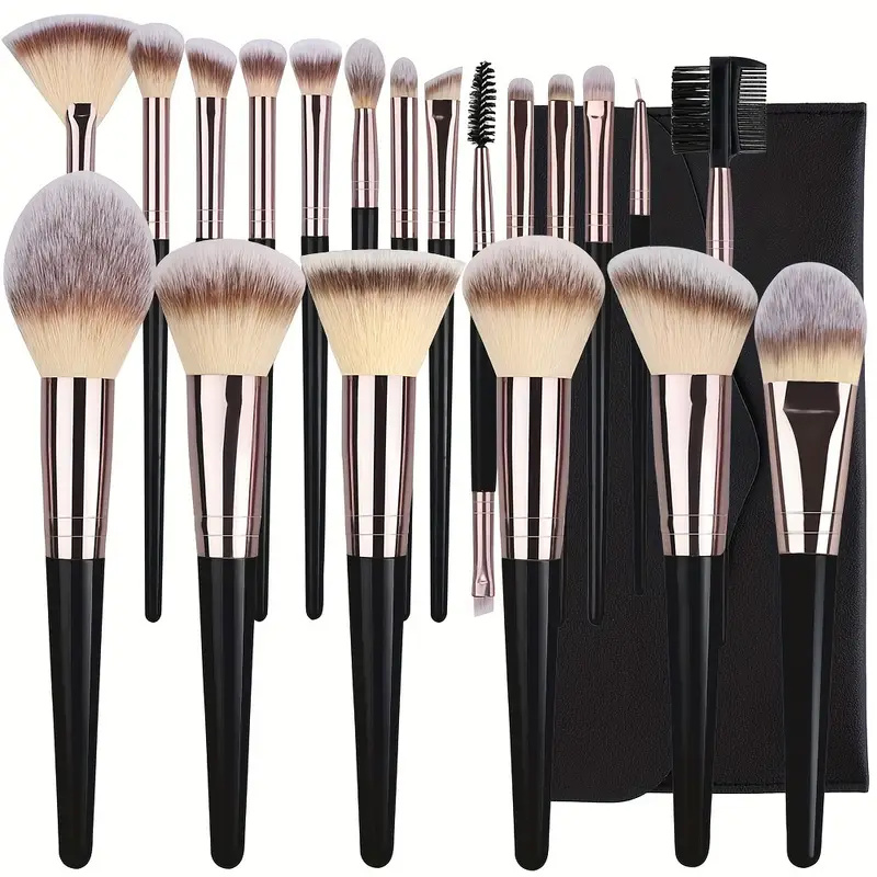 Luxe Makeup Brushes Set Soft F - Beauty Luxe Makeup ulasan dan harga