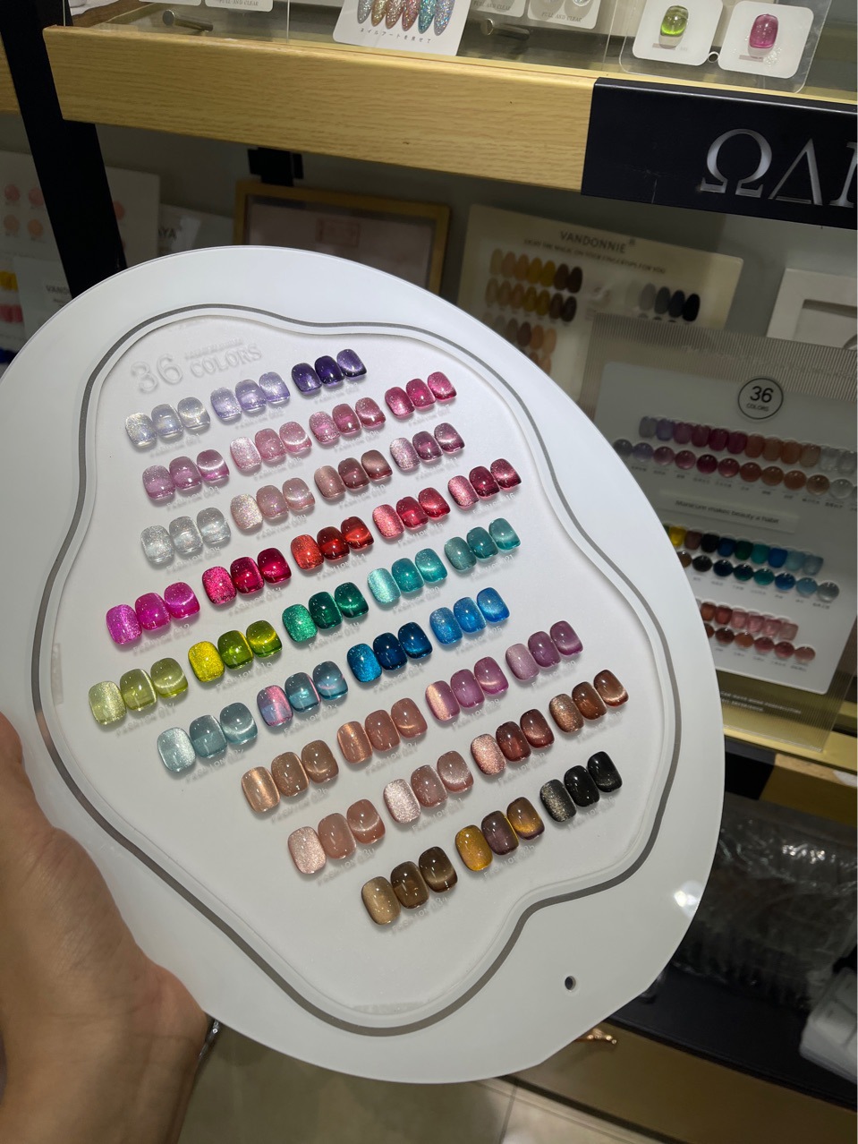 2026 U Omeei 36 Colors Cat Eye - Gel Nail Polish ulasan dan harga