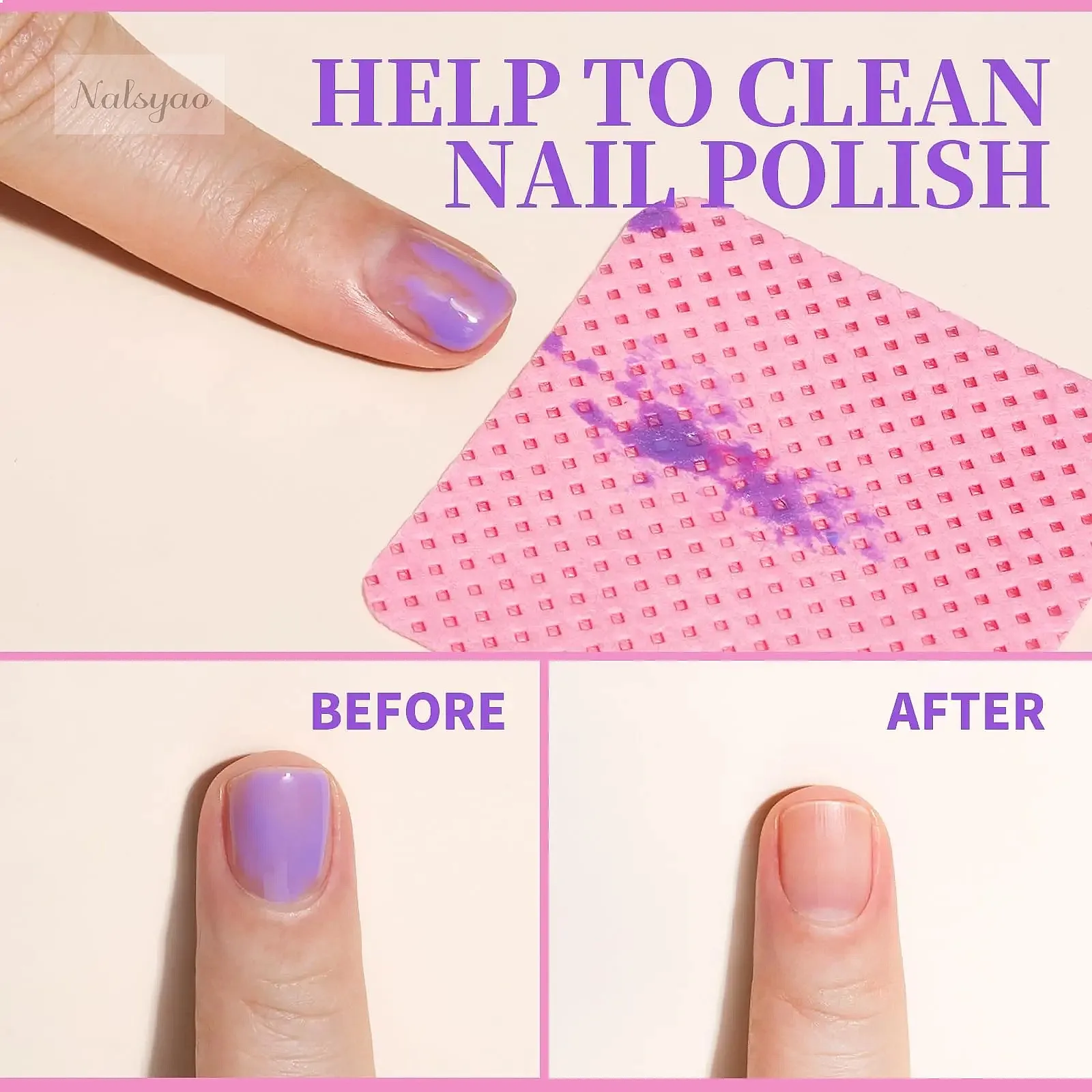 200Pcs Lint Free Nail Cleaning - Gel Nail Polish ulasan dan harga