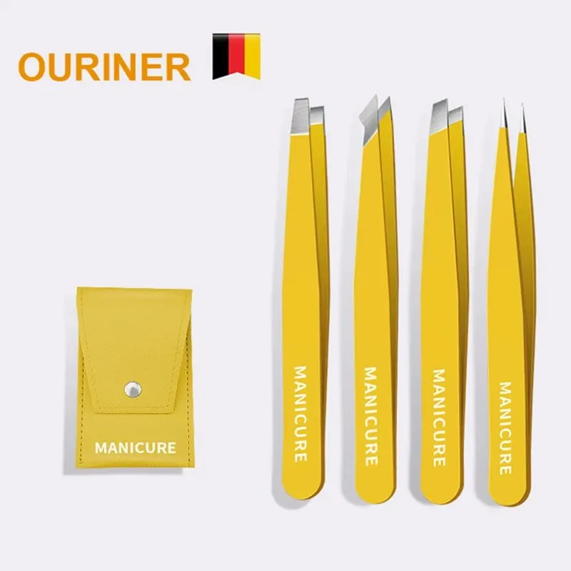Eyebrow Tweezer Colorful Hair  - Beauty - Makeup - Eyes ulasan dan harga