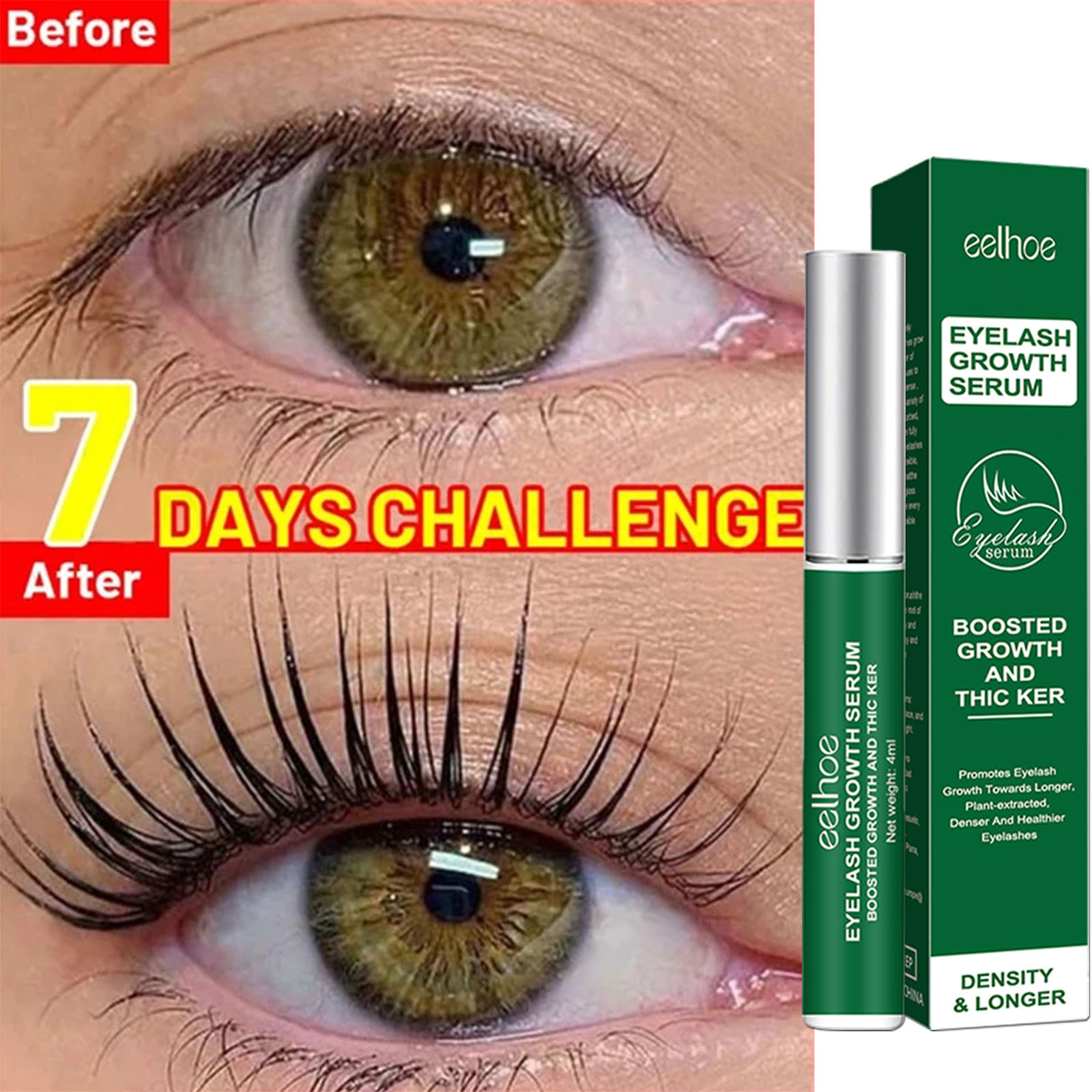 Fast Eyelash Growth Serum 7 Da - Lash Serum Growth ulasan dan harga