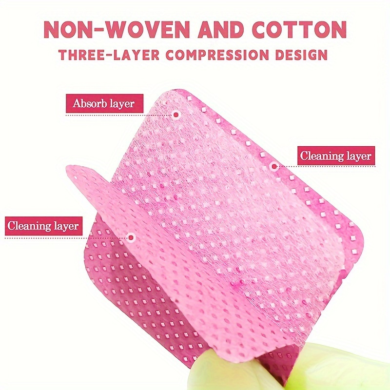 20/600pcs Lint-Free Nail Wipes - Gel Nail Polish ulasan dan harga