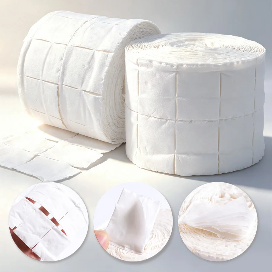 300/500Pcs Roll Lint Free Cott - Gel Nail Polish ulasan dan harga