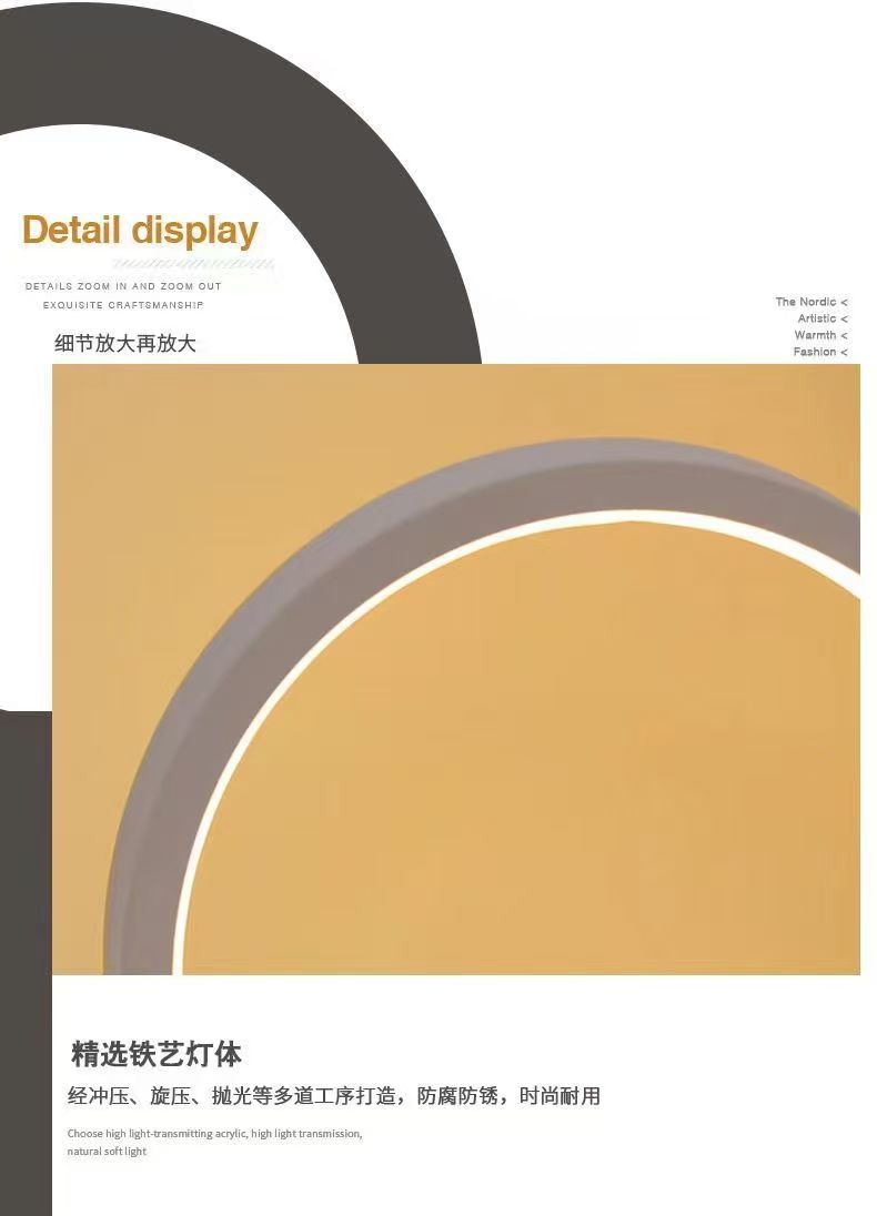 20CM LED Simple Circular Ring  - Led Ring Light ulasan dan harga