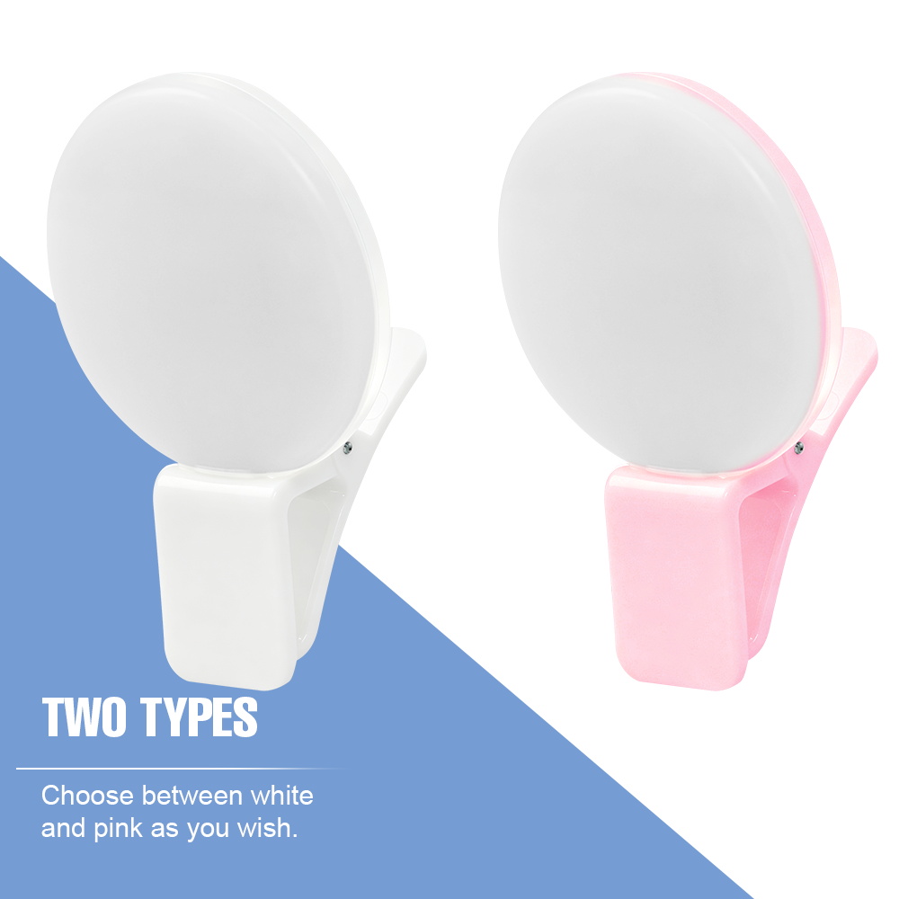Portable Clip‑on Selfie Ring L - Led Ring Light ulasan dan harga