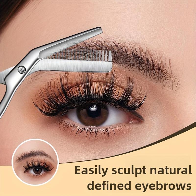 Stainless Steel Eyebrow Scisso - Beauty Works Makeup ulasan dan harga