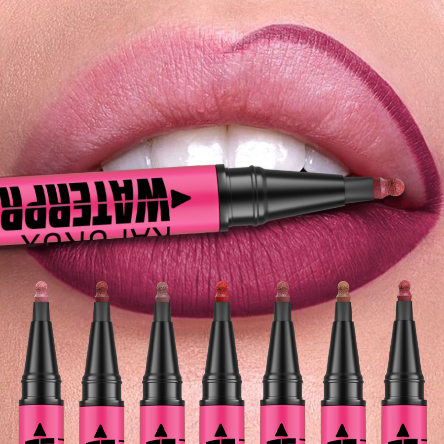 1PC Liquid Matte12-Color Lipli - Lip Liner Pencil ulasan dan harga