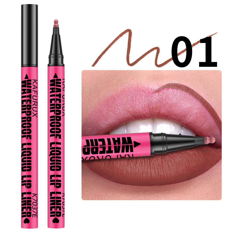 1PC Liquid Matte12-Color Lipli - Lip Liner Pencil ulasan dan harga
