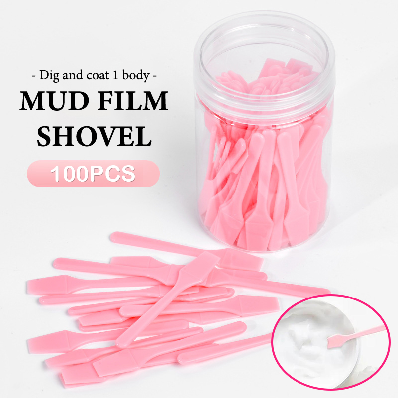 100 Pcs/Jar Mini Cosmetic Spat - Beauty - Makeup - Eyes ulasan dan harga