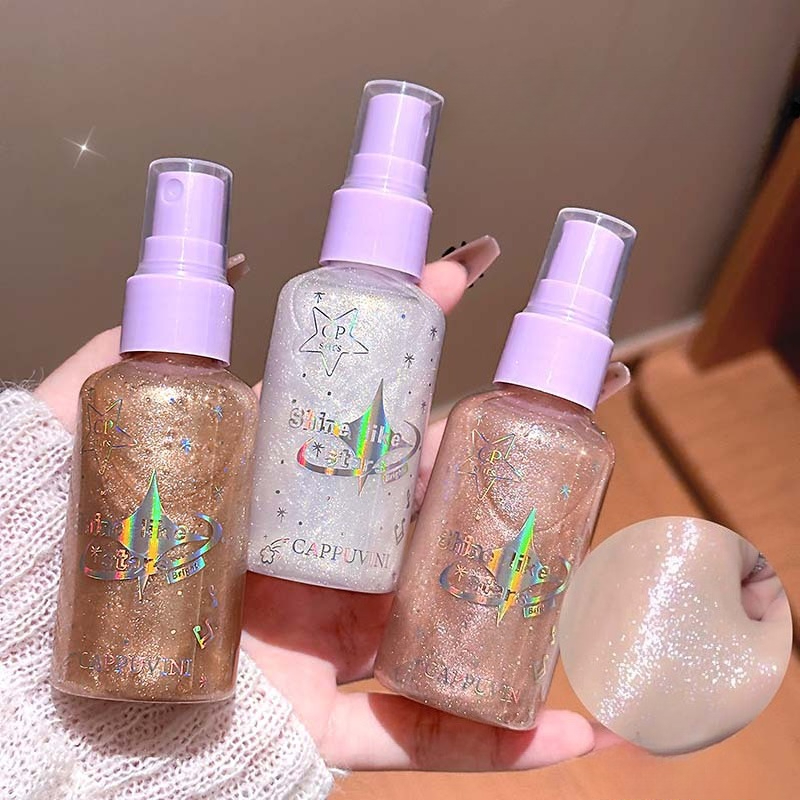 Body Glitter Spray Diamond Fin - Beauty Makeup Looks ulasan dan harga