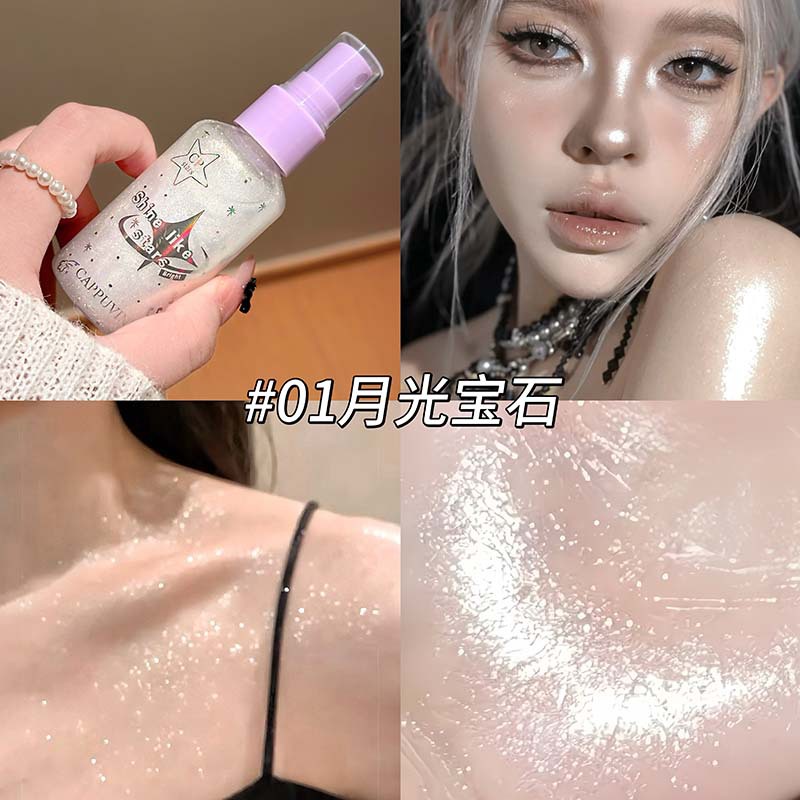 Body Glitter Spray Diamond Fin - Beauty Makeup Looks ulasan dan harga
