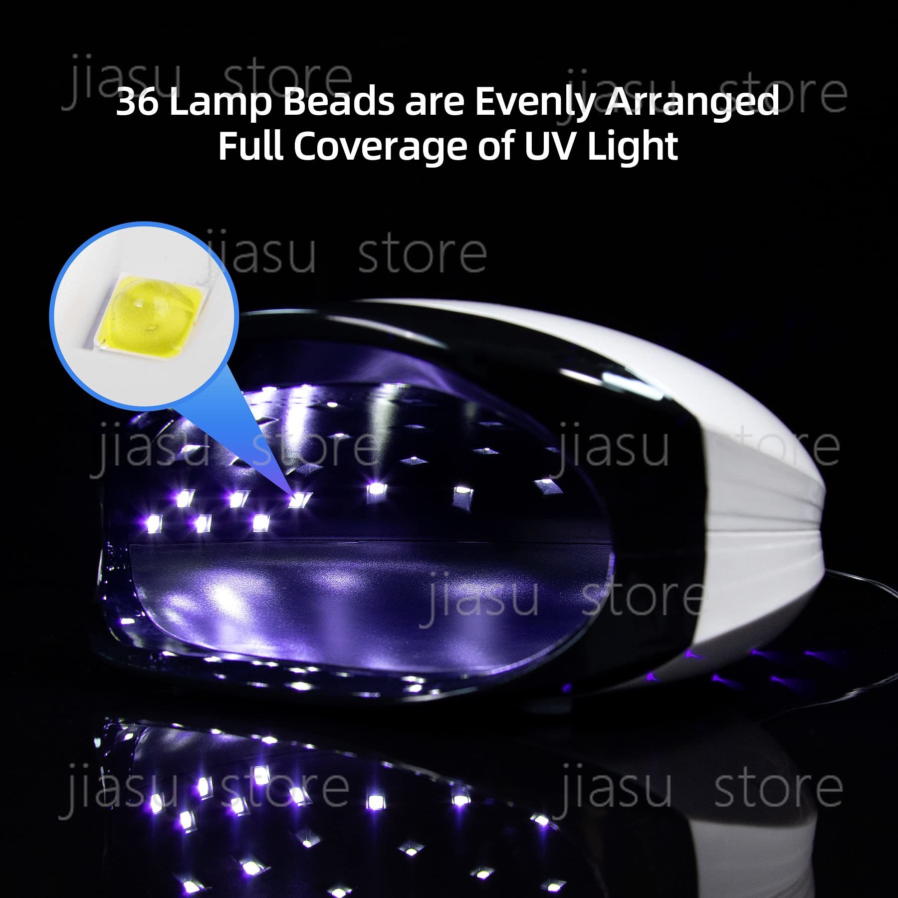 LUGX Hot Sale 56W Manicure Nai - Uv Nail Lamp ulasan dan harga
