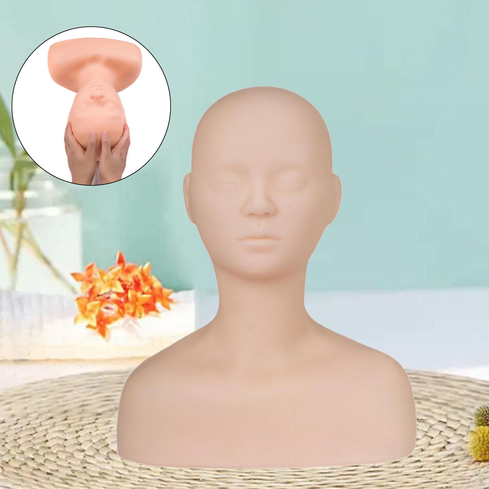 Training Mannequin Head Makeup - Beauty - Makeup - Eyes ulasan dan harga